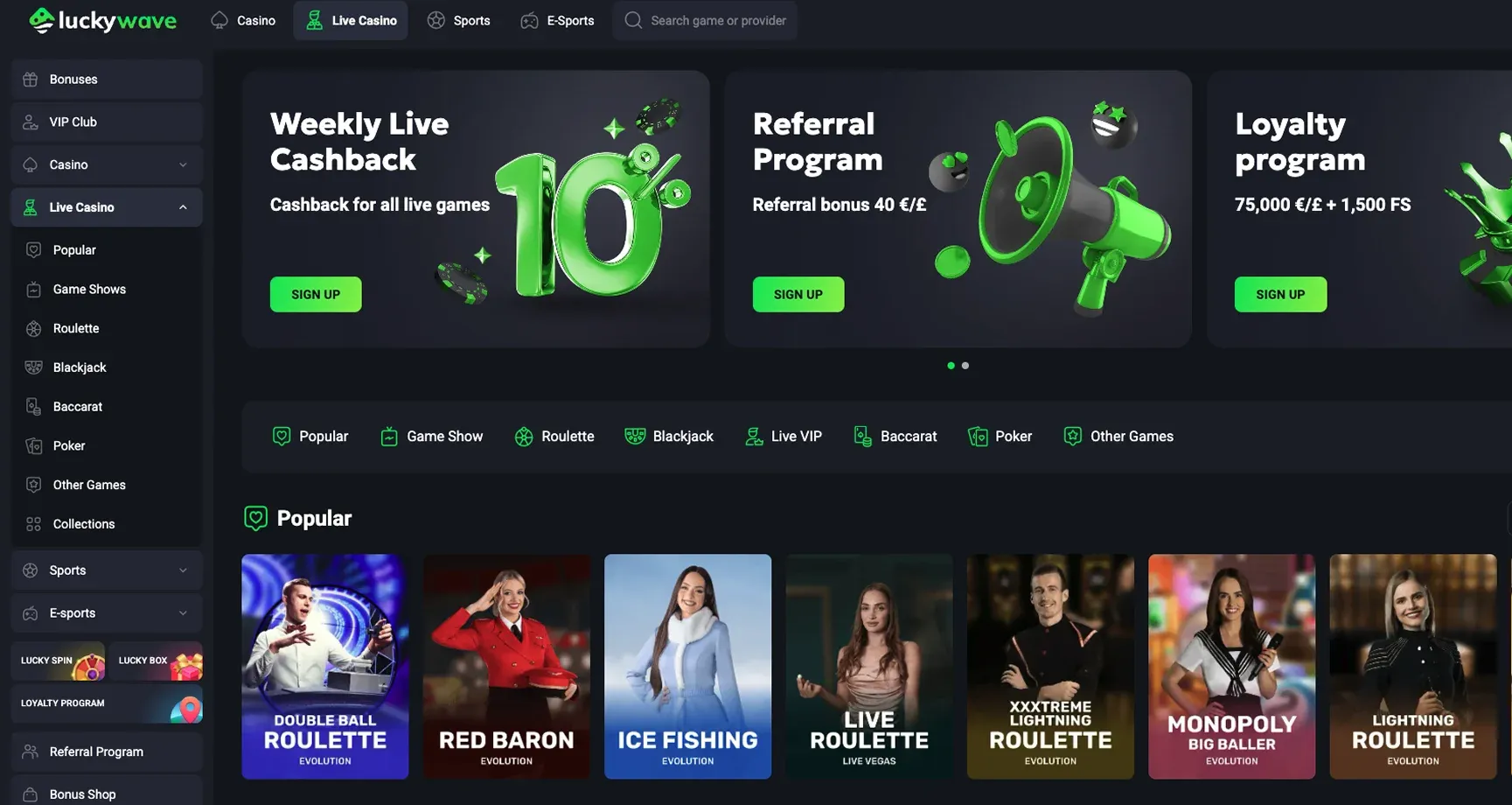 Luckywave Casino3.webp